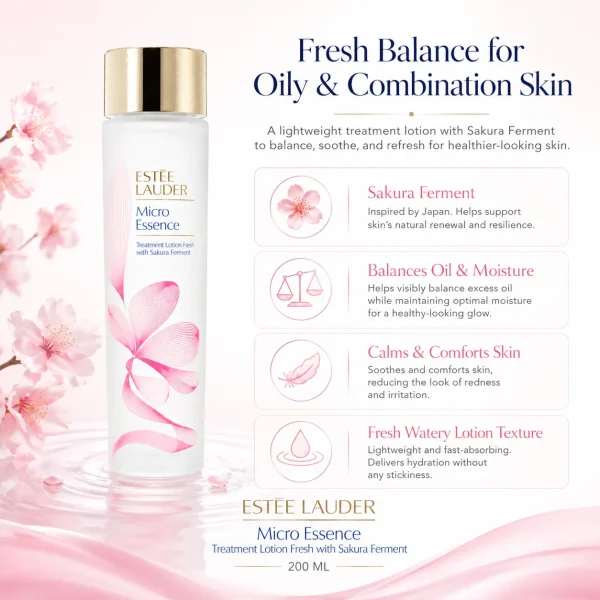 Estée Lauder Micro Essence Sakura Treatment Lotion 200ml