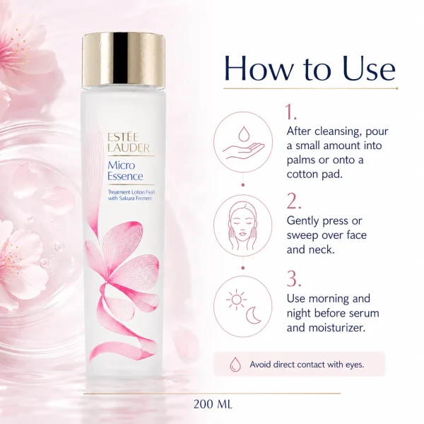 Estée Lauder Micro Essence Sakura Treatment Lotion 200ml