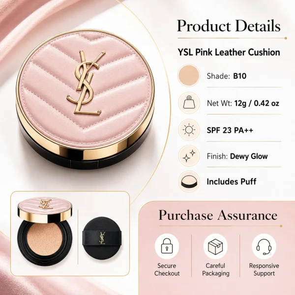 YSL Touche Éclat Glow-Pact Cushion B10 YSL Touche Éclat Glow-Pact Cushion B10