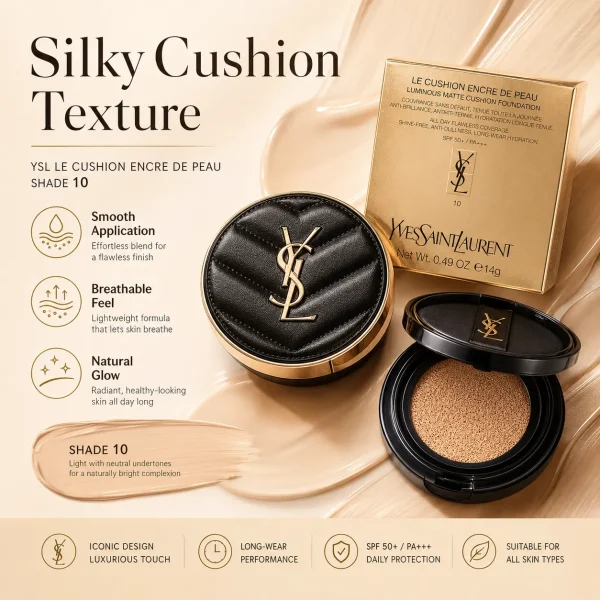 ChatGPT Image 2026年7月18日 10_43_22 (4) YSL Le Cushion Encre de Peau Luminous Matte Cushion Foundation Shade 10