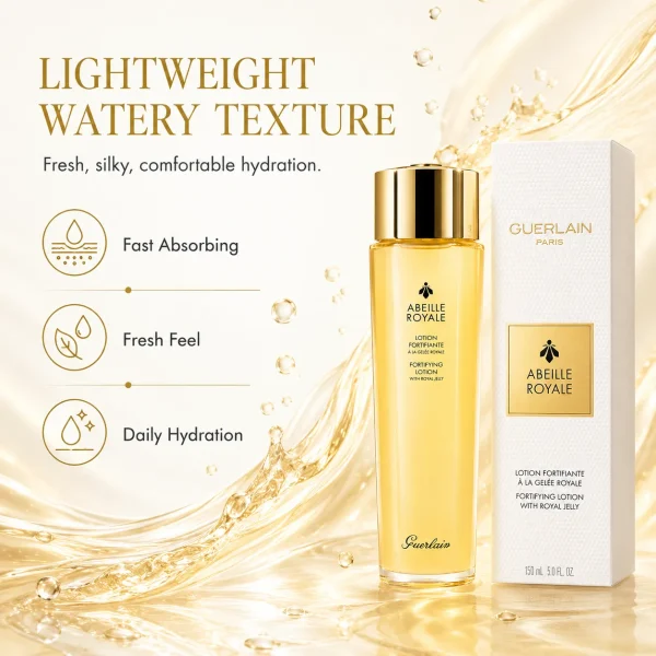 ChatGPT Image 2026年7月18日 10_54_01 (4) Guerlain Abeille Royale Fortifying Lotion with Royal Jelly 150ml – New Glass Bottle