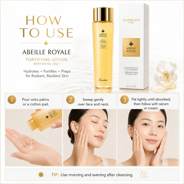 ChatGPT Image 2026年7月18日 10_54_01 (5) Guerlain Abeille Royale Fortifying Lotion with Royal Jelly 150ml – New Glass Bottle