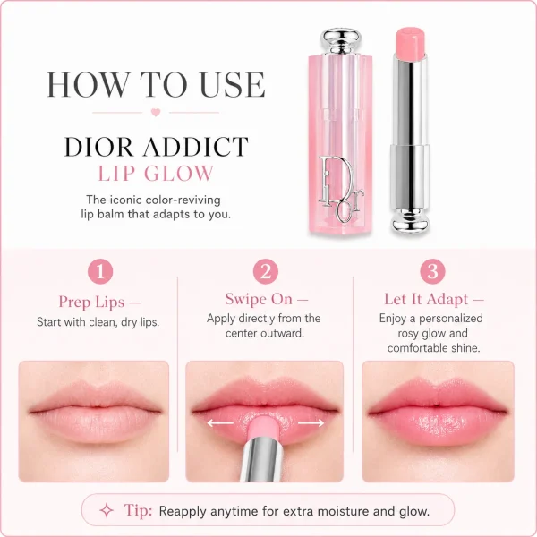 ChatGPT Image 2026年7月18日 11_15_44 (5) Dior Lip Glow Color-Reviving Balm – Hydrating Shine & Custom Lip Color