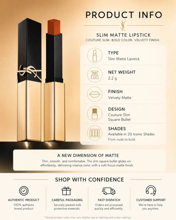 YSL The Slim Lipstick Product Image YSL The Slim Lipstick Product Image