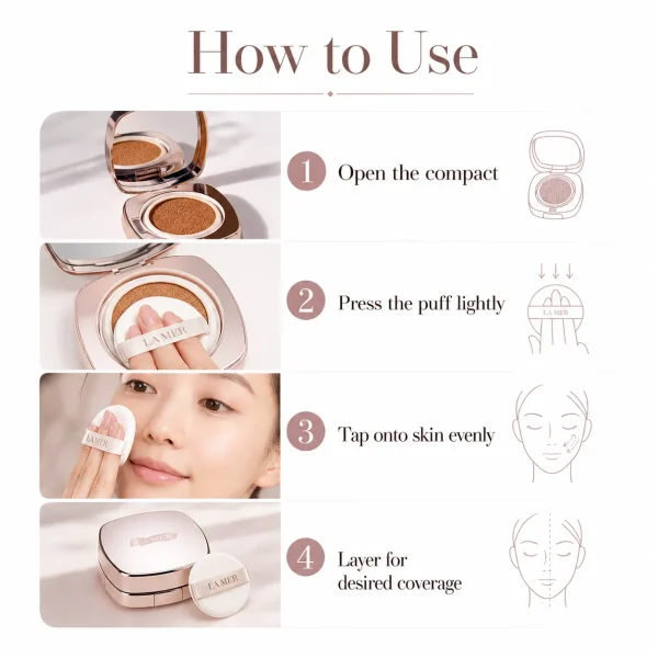 ChatGPT Image 2026年7月18日 13_27_12 (5) La Mer Cushion Foundation – Hydrating Coverage & Natural Radiant Finish