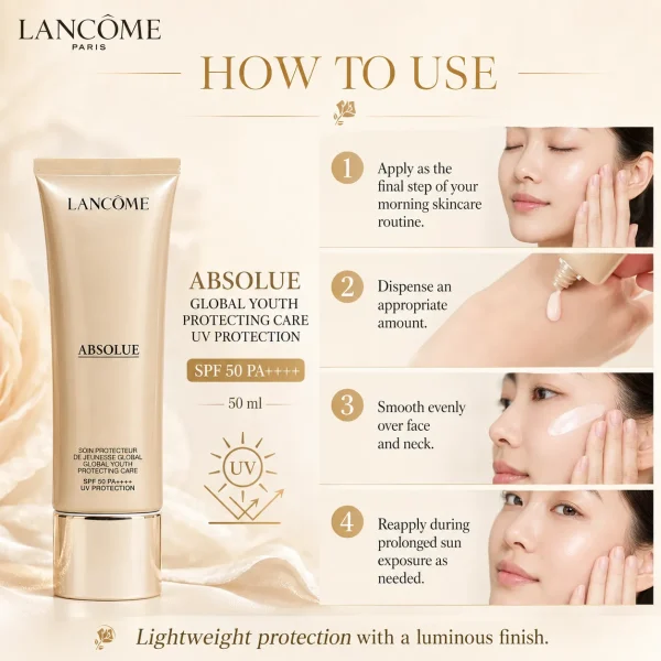 ChatGPT Image 2026年8月5日 12_05_45 (5) Lancôme Absolue UV Sunscreen 50ml
