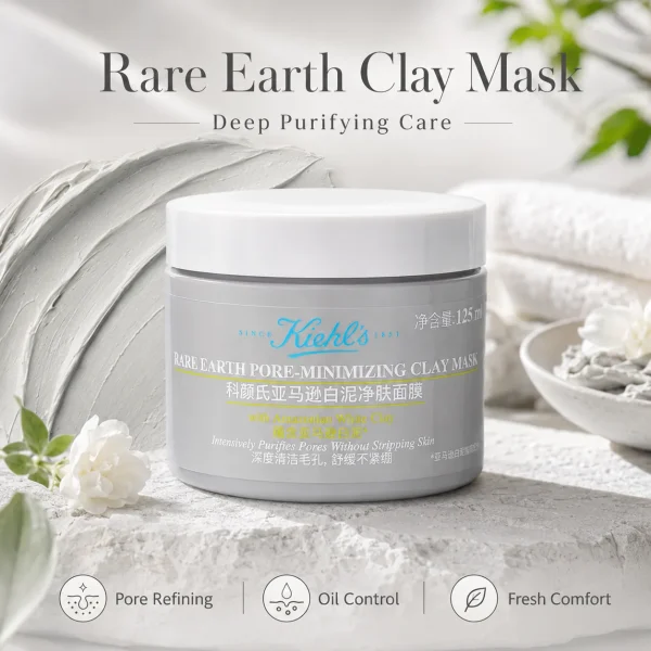 Kiehl's Rare Earth Deep Pore Cleansing Mask 125ml Kiehl's Rare Earth Deep Pore Cleansing Mask 125ml