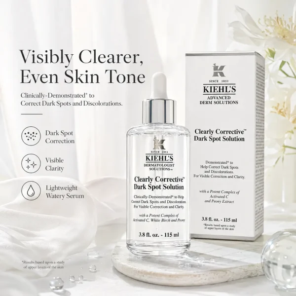 Kiehl's Clearly Corrective Dark Spot Solution 115ml Large Size Kiehl's Clearly Corrective Dark Spot Solution 115ml Large Size