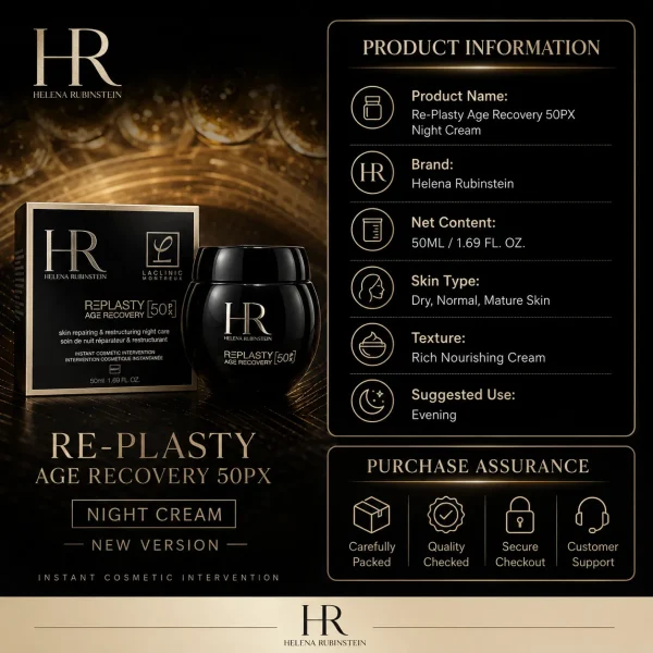 ChatGPT Image 2026年8月5日 14_32_10 (6) Helena Rubinstein Prodigy Reversis Black Bandage Cream 50ml New Version