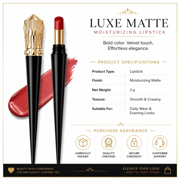 ChatGPT Image 2026年8月5日 15_20_43 (6) Christian Louboutin Rouge Louboutin Lipstick New Version